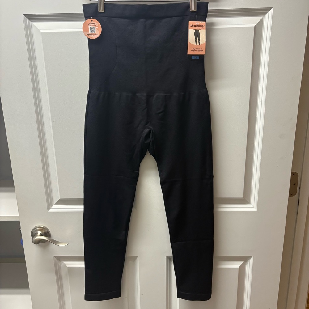 Shapermint Women's Black High-Waisted Leggings